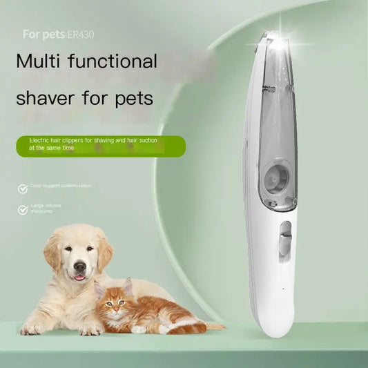 LED Rechargeable Pet Hair Remover Clipper Tool